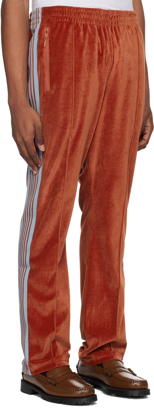 NEEDLES Orange Narrow Track Pants Needles