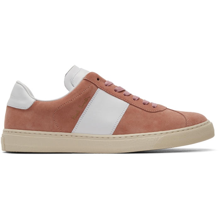 Photo: Paul Smith Pink and White Levon Sneakers
