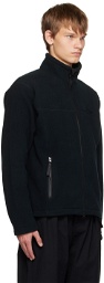 White Mountaineering®︎ Black Wild Things Edition Boa Fleece Jacket