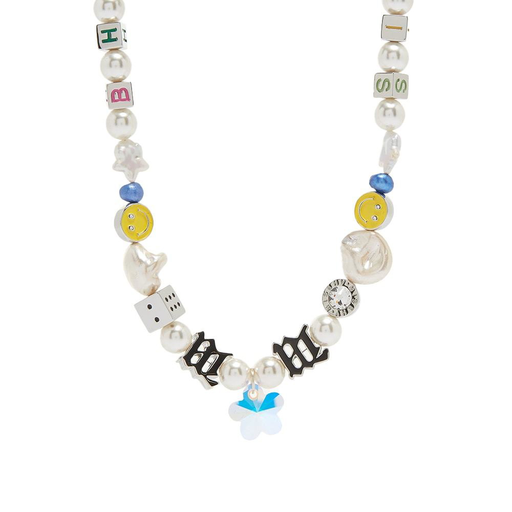 Kyanite Blue White Porcelain Bead Charm Necklace - Bluebelle IV Neckla –  Karen Sugarman Designs