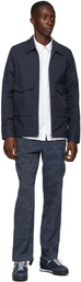 PS by Paul Smith Navy Collared Jacket