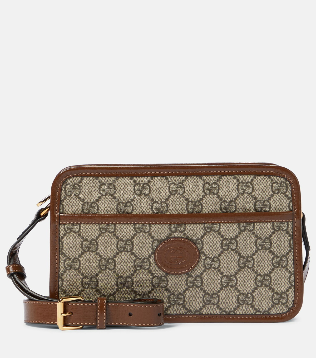 GUCCI(グッチ)正規品/関税送料込み GG Supreme Mini Bag 100% Authentic GUCCI GG Supreme Mini Crossbody Bag With