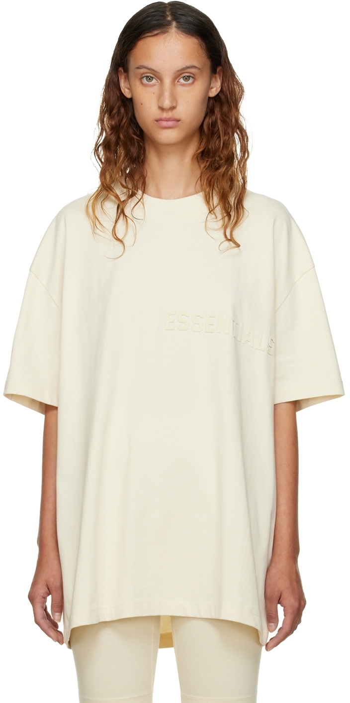 Essentials Off-White Cotton T-Shirt Essentials