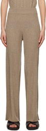 LISA YANG Beige 'The Delia' Trousers