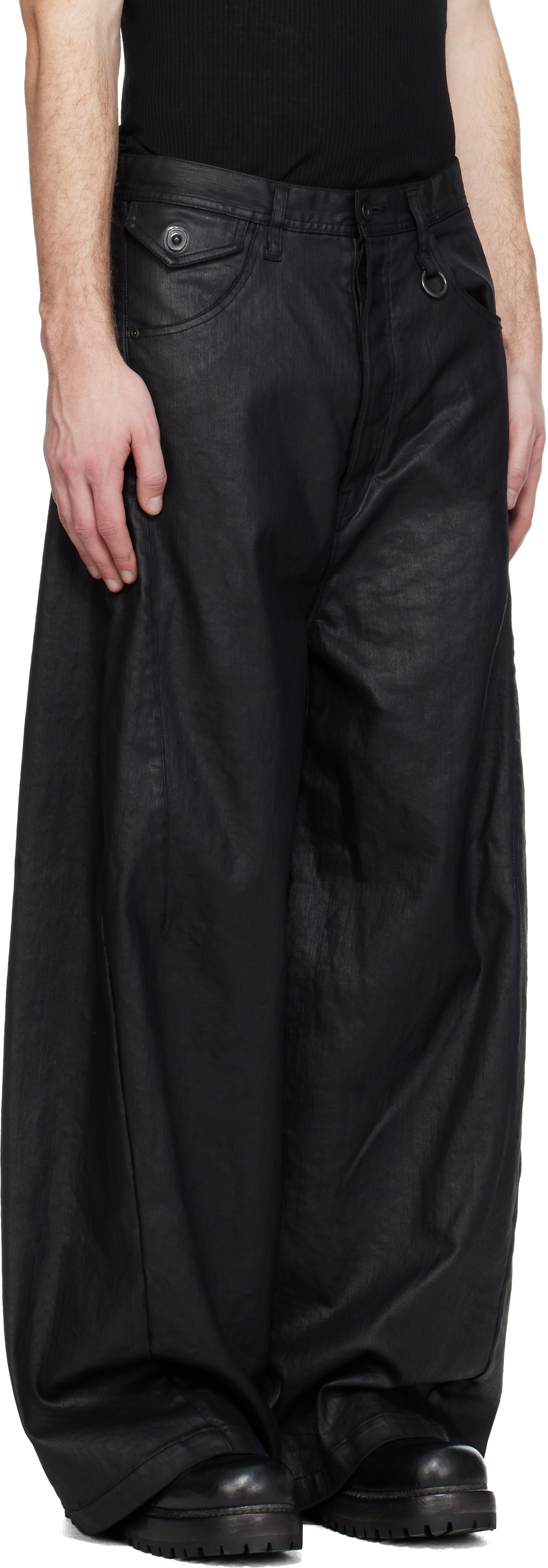 Julius Black Dk Wide Jeans