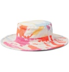 Loewe - Paula's Ibiza Logo-Detailed Tie-Dyed Canvas Bucket Hat - Multi