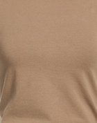 Good American Womens T-shirt in Brown