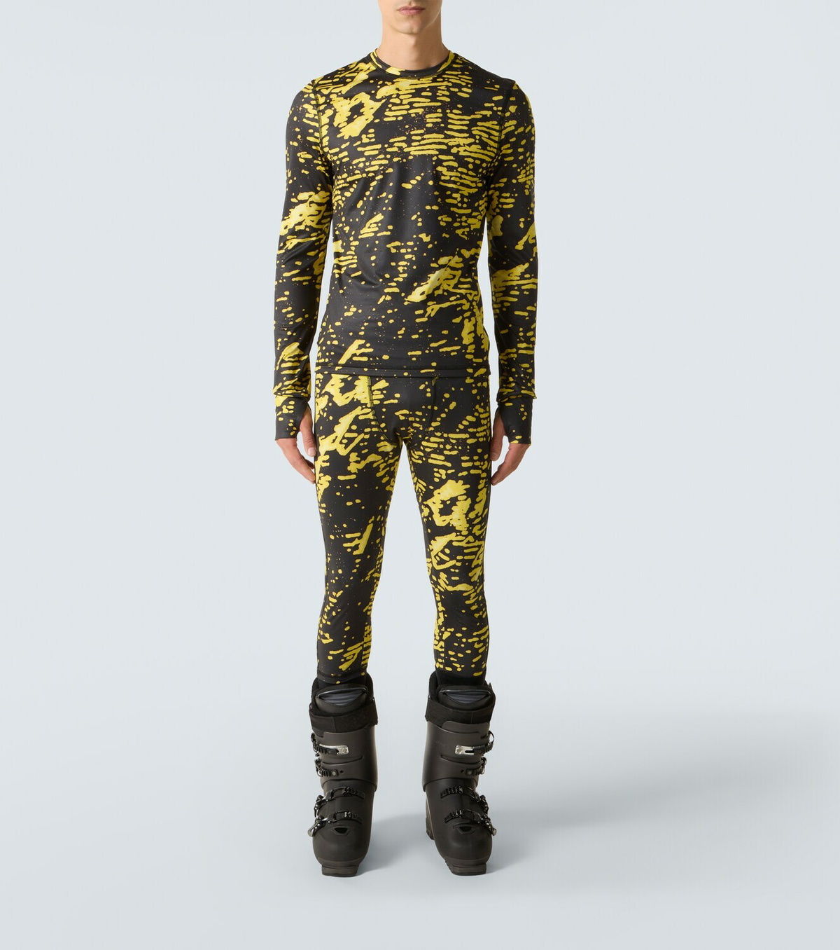 Aztech Mountain Next To Skin printed ski top