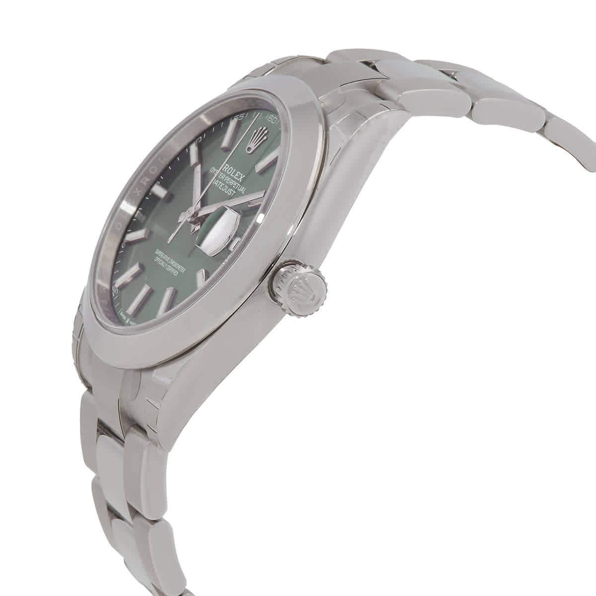 Rolex Datejust 41 Mint Green Dial Automatic Mens Oyster Watch M126300-0019