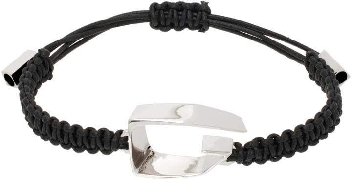Photo: Givenchy Black Giv Cut Bracelet