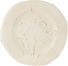 Yellow Nose Studio SSENSE Exclusive White You Hold Me I Hold You Dessert Plate