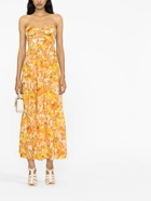 ZIMMERMANN - Floral Print Cotton Midi Dress