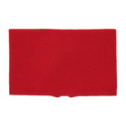 JW Anderson Red Wool Neck Band