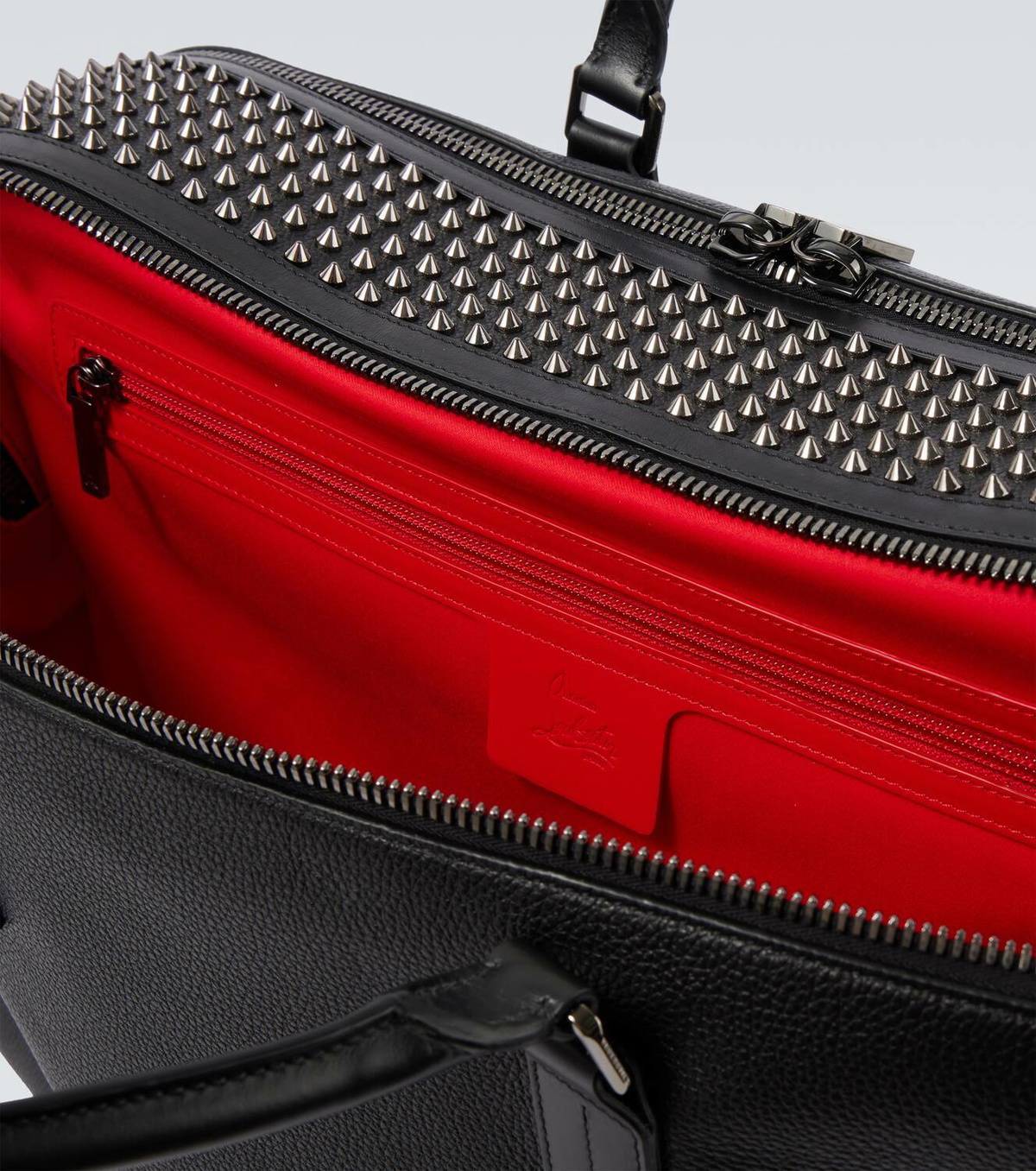 Christian Louboutin Funky studded leather duffel bag