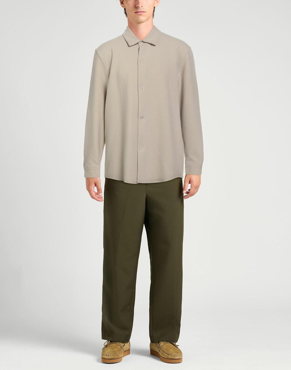 Sandro Mens Shirt Sand