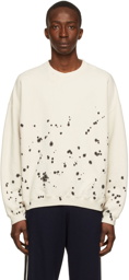 NOMA t.d. Off-White Cotton Sweatshirt