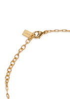 Coach Brushed Rexy Necklace - Gold - One Size