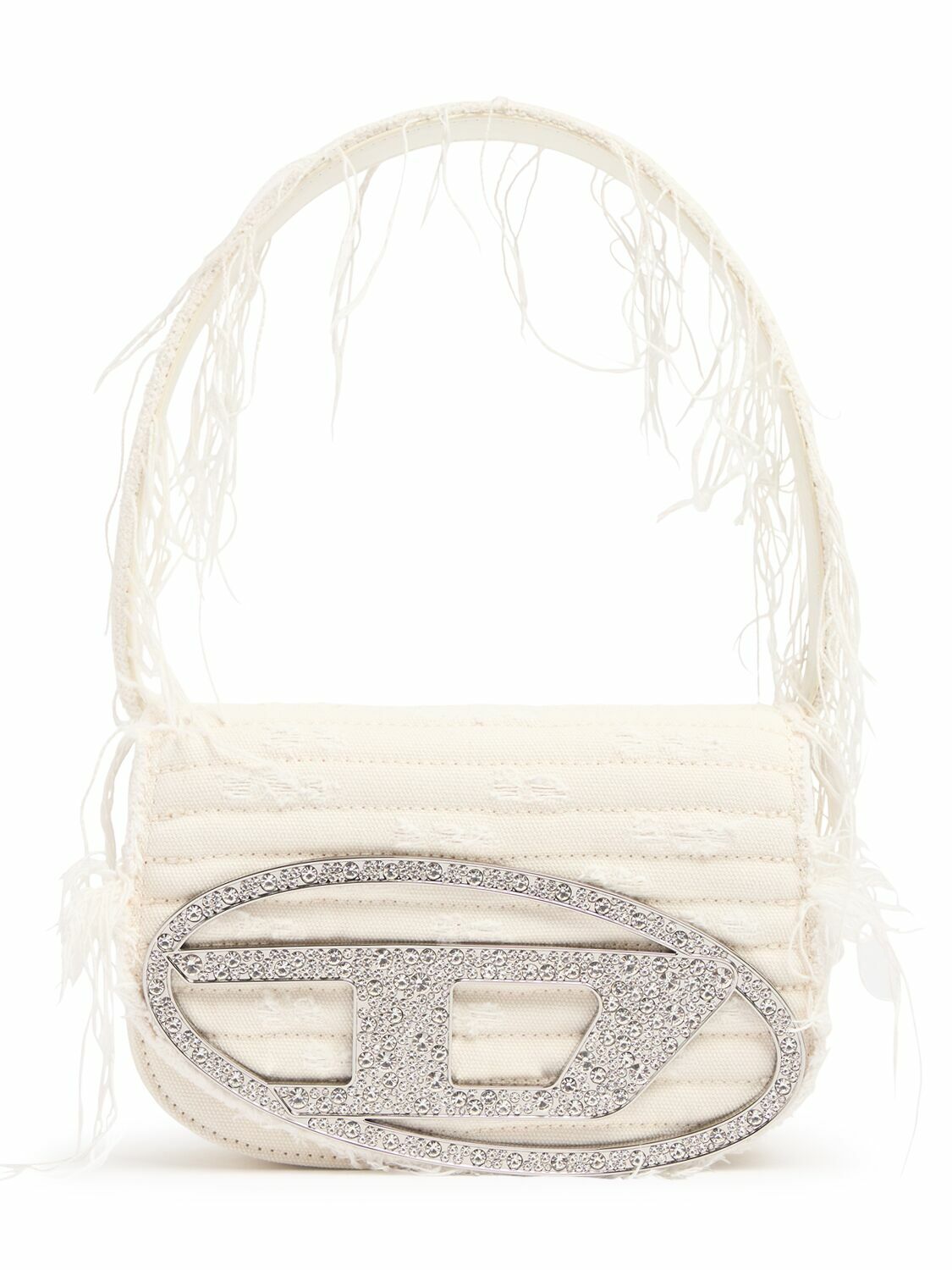 DIESEL 1dr Treated Canvas Shoulder Bag