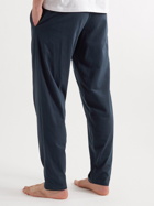 Schiesser - Josef Cotton-Jersey Pyjama Trousers - Blue