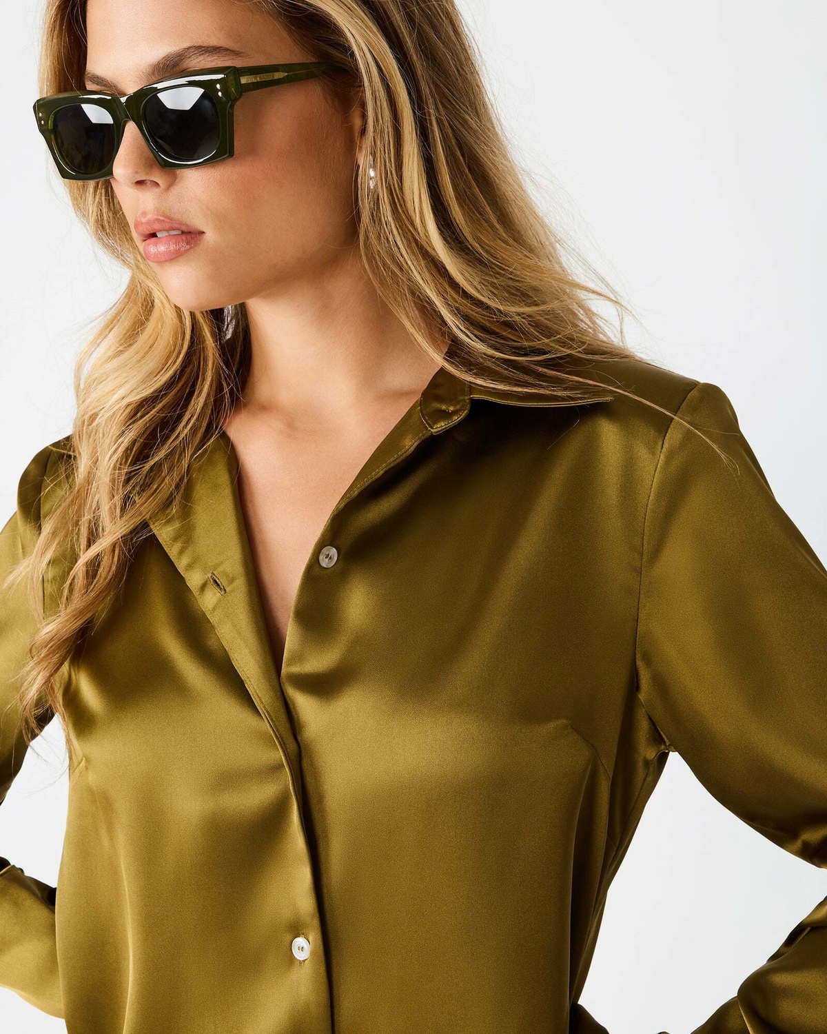 Steve Madden Mare Top in Green