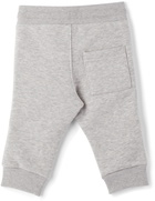 Givenchy Baby Grey Split Logo Lounge Pants