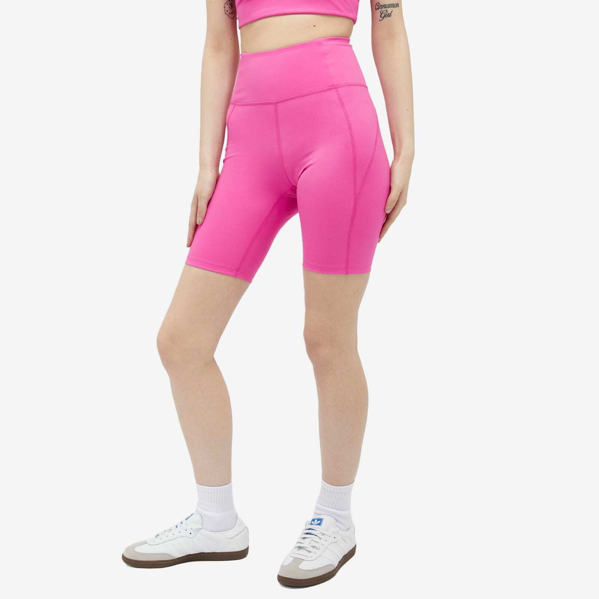 Girlfriend Collective Women's Compressive High-Rise Bike Shorts in Ultraviolet