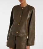 Max Mara Leather jacket