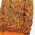 CLOT Tiger Stripe Crew Sweat in Orange