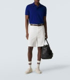Dunhill Cotton and silk polo shirt