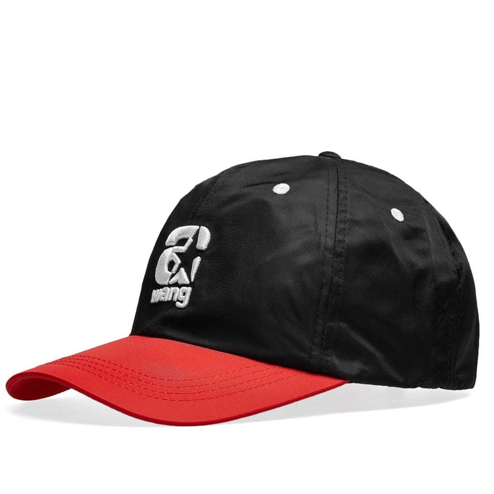 Alexander Wang Nylon Baseball Cap Black & Red Alexander Wang