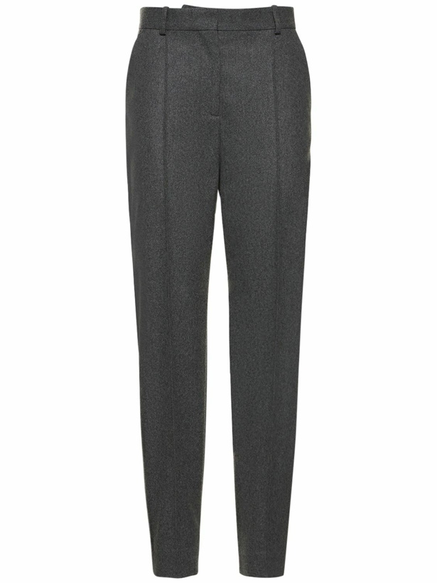 Photo: TOTEME - Pleated Tailored Wool Blend Pants