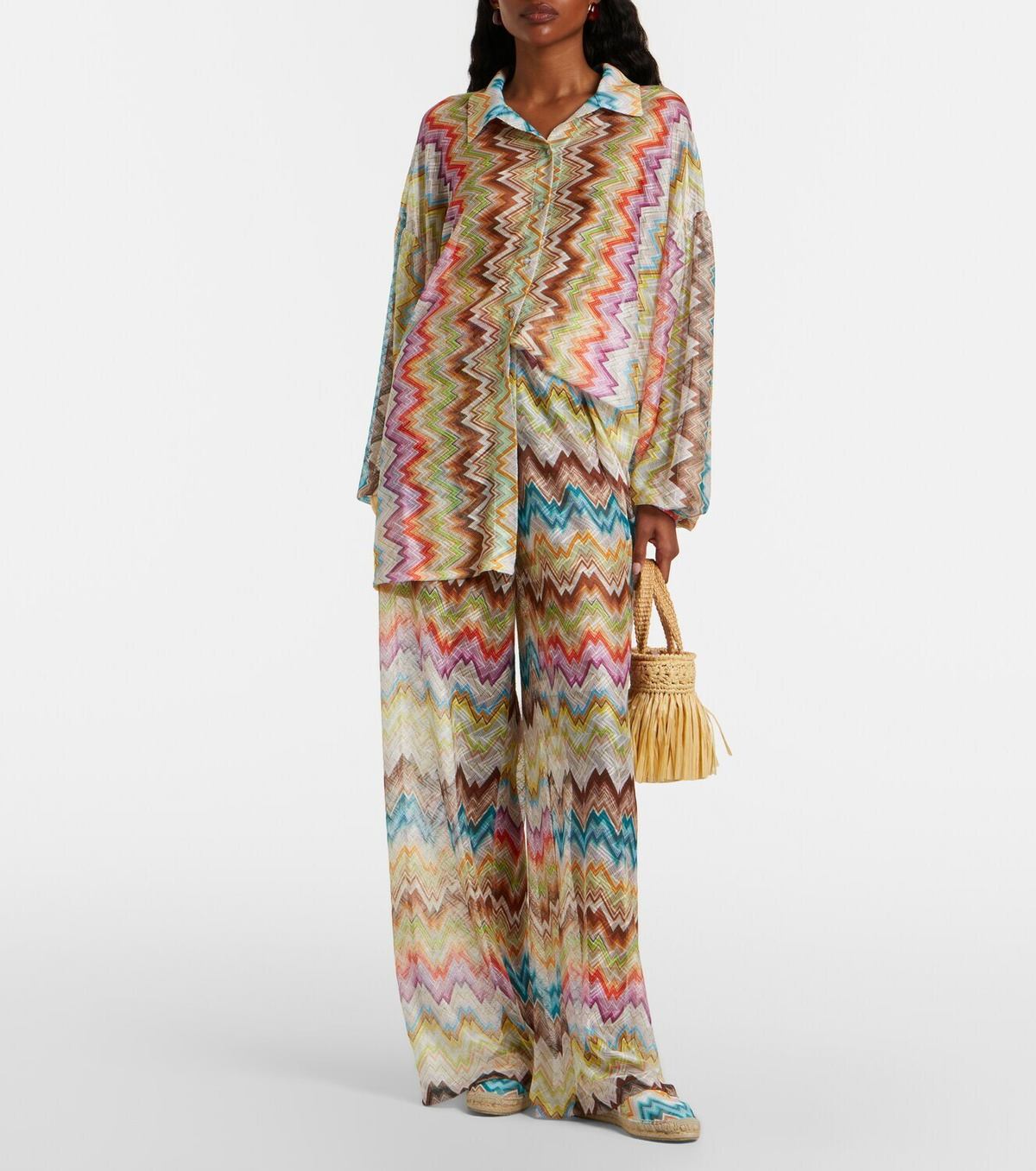 Missoni Elle Zigzag espadrilles