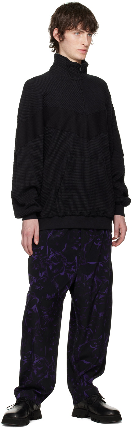 Y's Black Baby Sweater