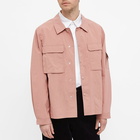 A Kind of Guise Men's Clyde Shirt Jacket in Dusty Rose