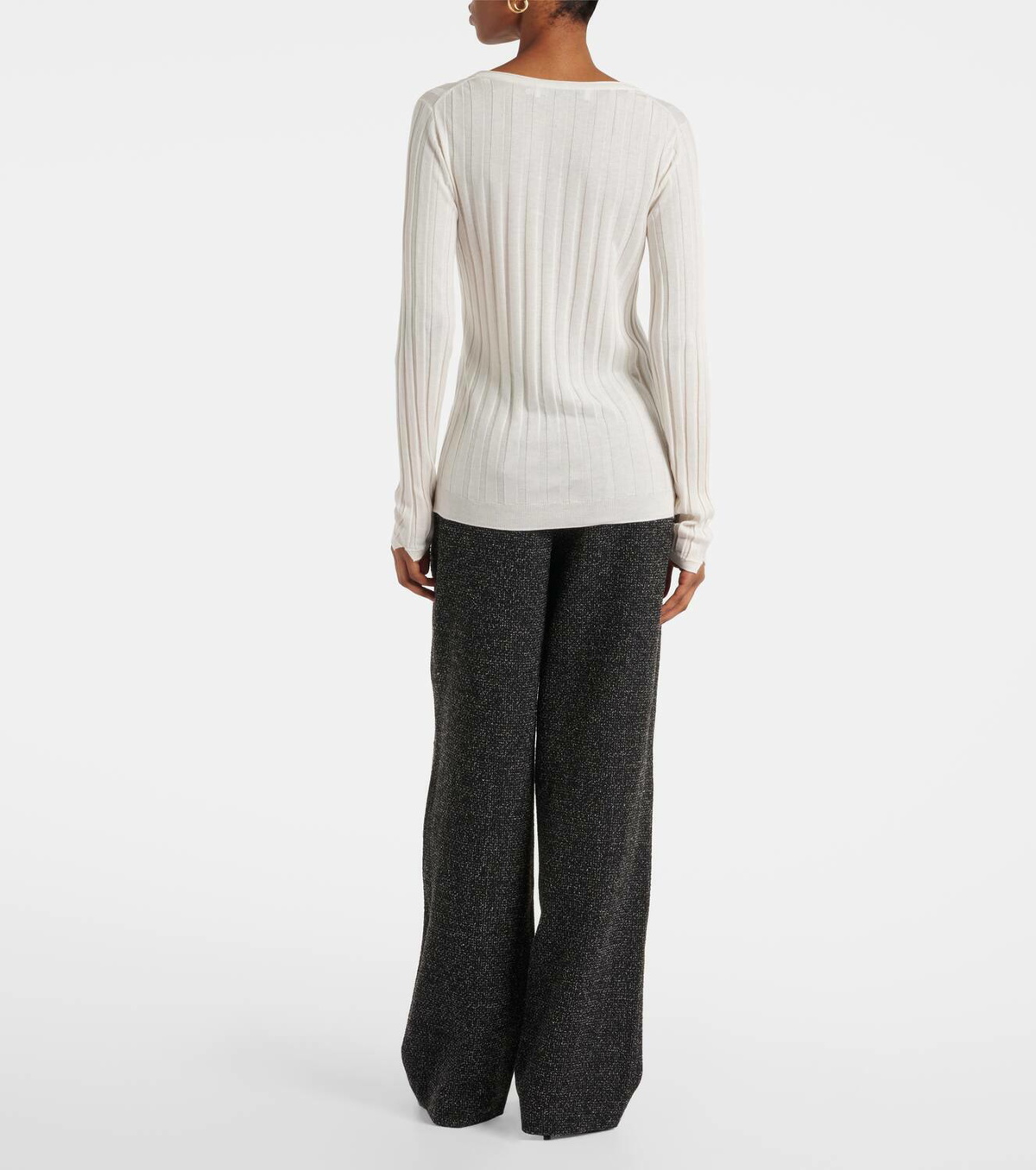 Proenza Schouler Hattie ribbed-knit cardigan