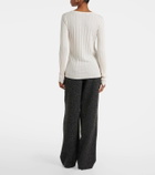 Proenza Schouler Hattie ribbed-knit cardigan