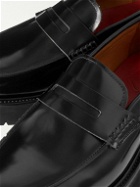 Grenson - Jefferson Leather Penny Loafers - Black