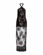 Taller Marmo Womens Maxi dress in Black