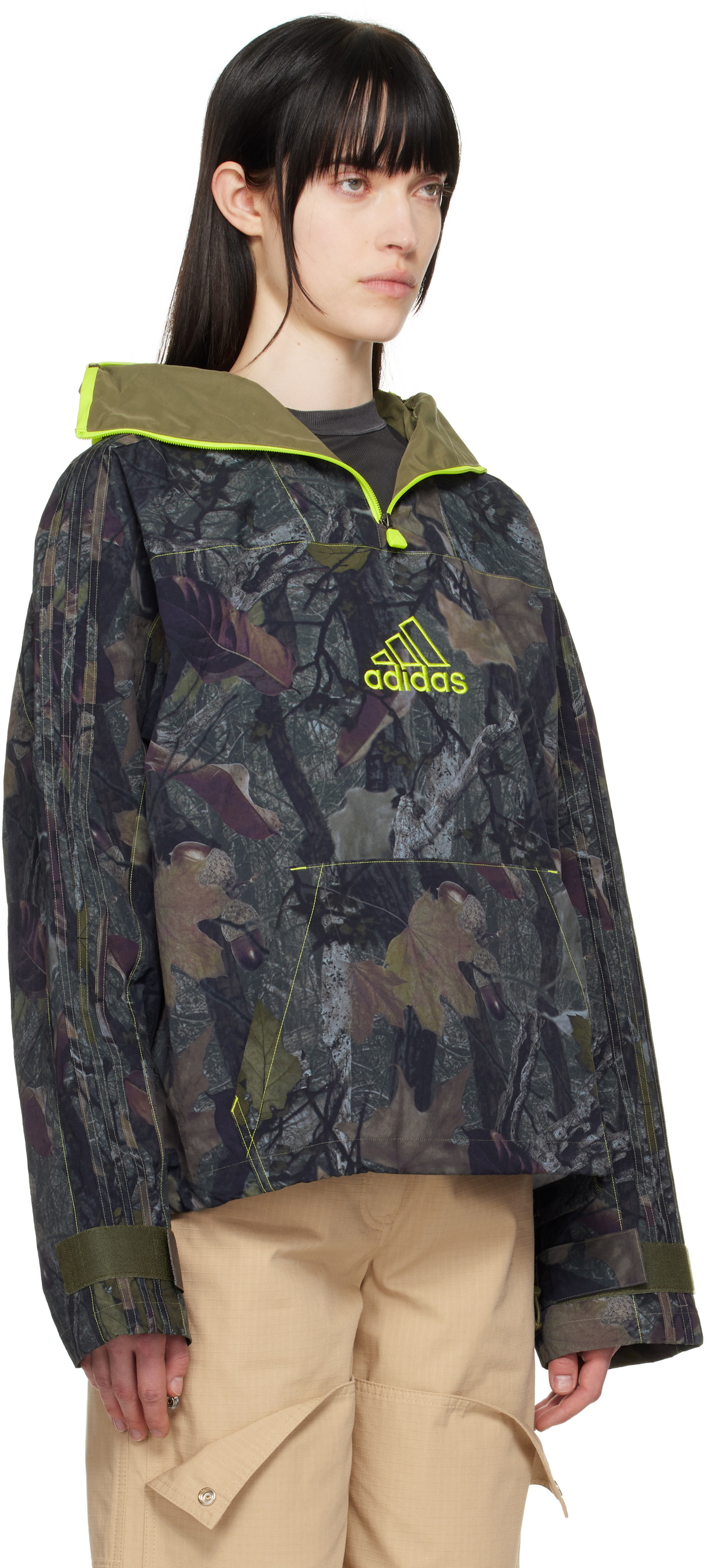adidas Originals Khaki Camo Q1 Jacket
