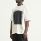 MHL by Margaret Howell Men's Block Print T-Shirt in Off White