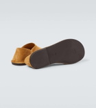 The Row Canal suede slip-on shoes