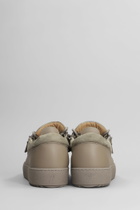 Giuseppe Zanotti Gz94 Sneakers In Taupe Suede