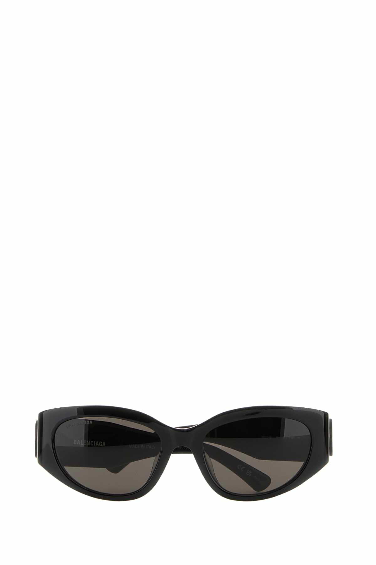 Balenciaga Black Acetate Bossy Sunglasses