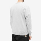Skateboard Cafe Men's Dancing Crew Sweat in Heather Grey