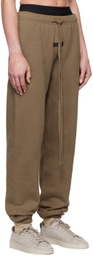 Fear of God ESSENTIALS Brown Drawstring Lounge Pants