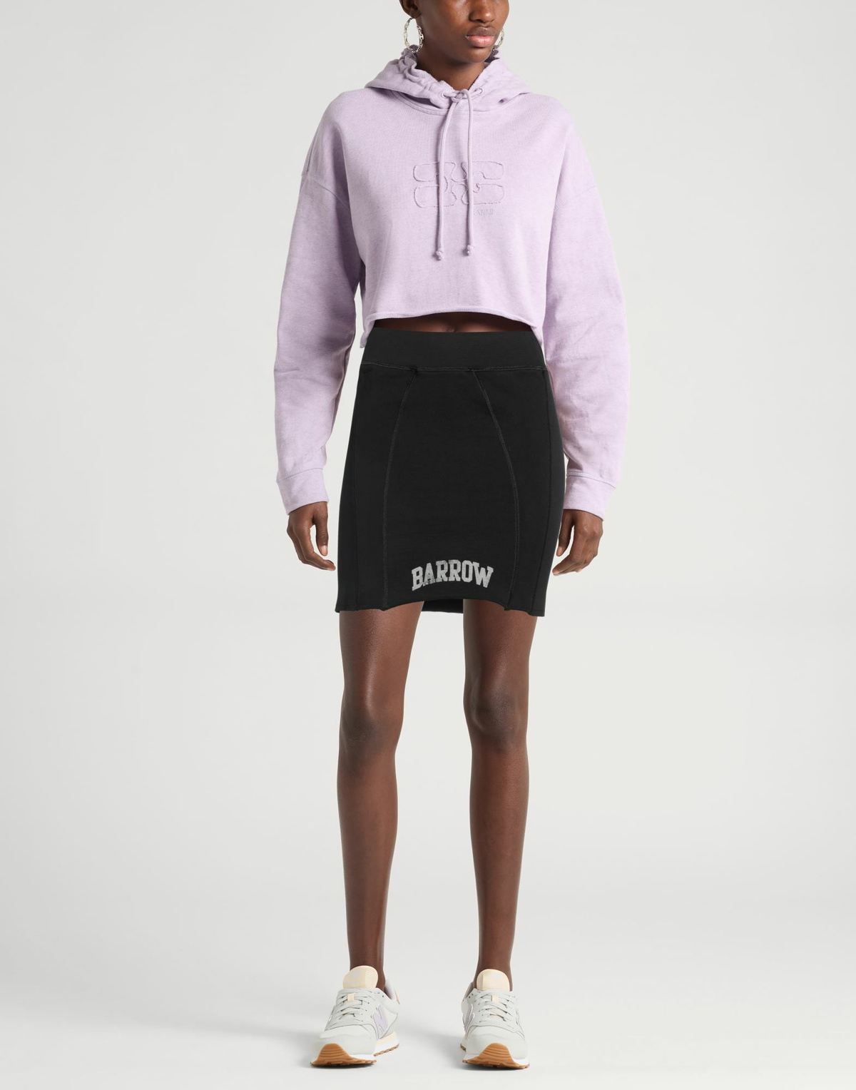 Barrow Womens Mini skirt in Black