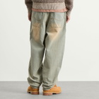 Dime Men's Baggy Denim Pants in Sandblasted Sky Blue