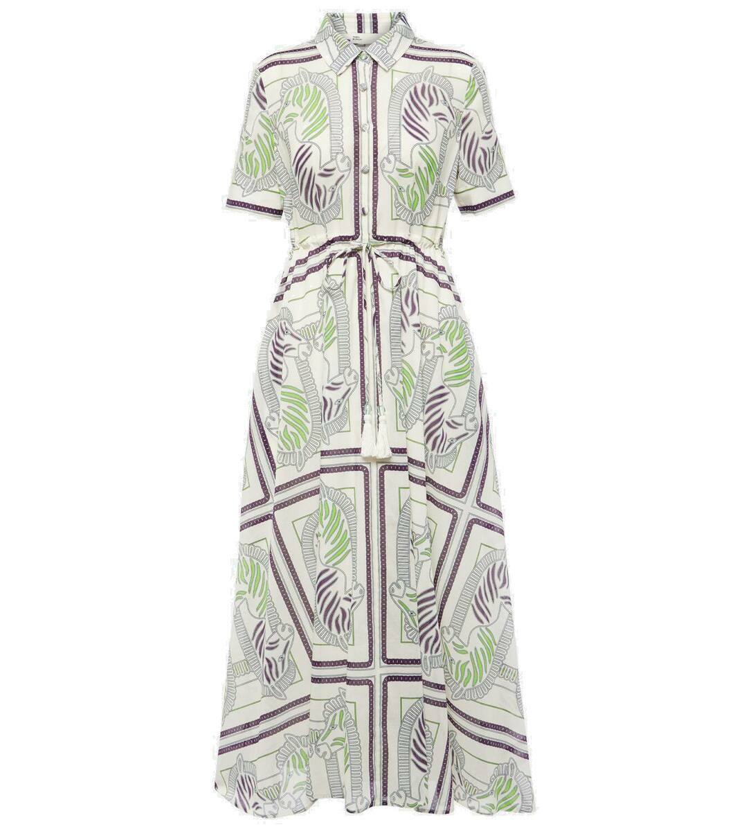 美品♡ トリーバーチ　ワンピース　花柄　PRINTED COTTON DRESS 花柄 Tory Burch(トリーバーチ) ワンピース・オールインワン