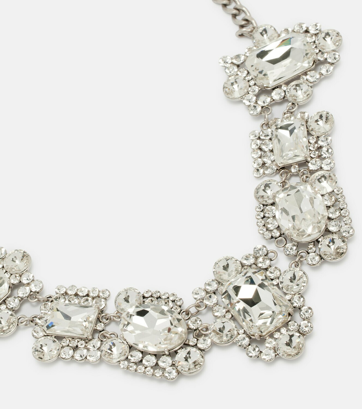 Self-Portrait Crystal-embellished necklace