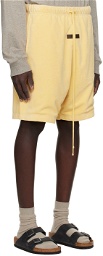 Essentials Yellow Drawstring Shorts
